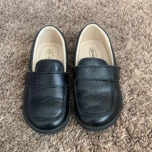 Old Soles Black Leather Loafer Dress Casual Shoes Toddler Boys Sz.28 or 11